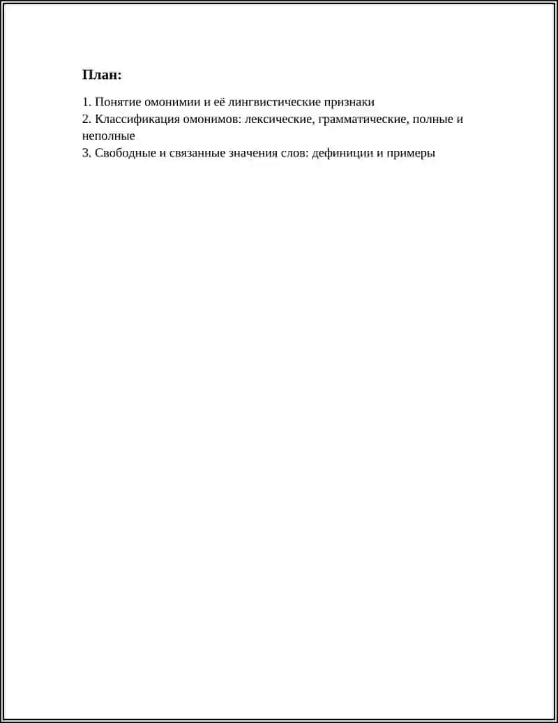 Омонимия 2