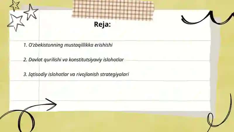 O‘zbekistonning eng yangi tarixi 2
