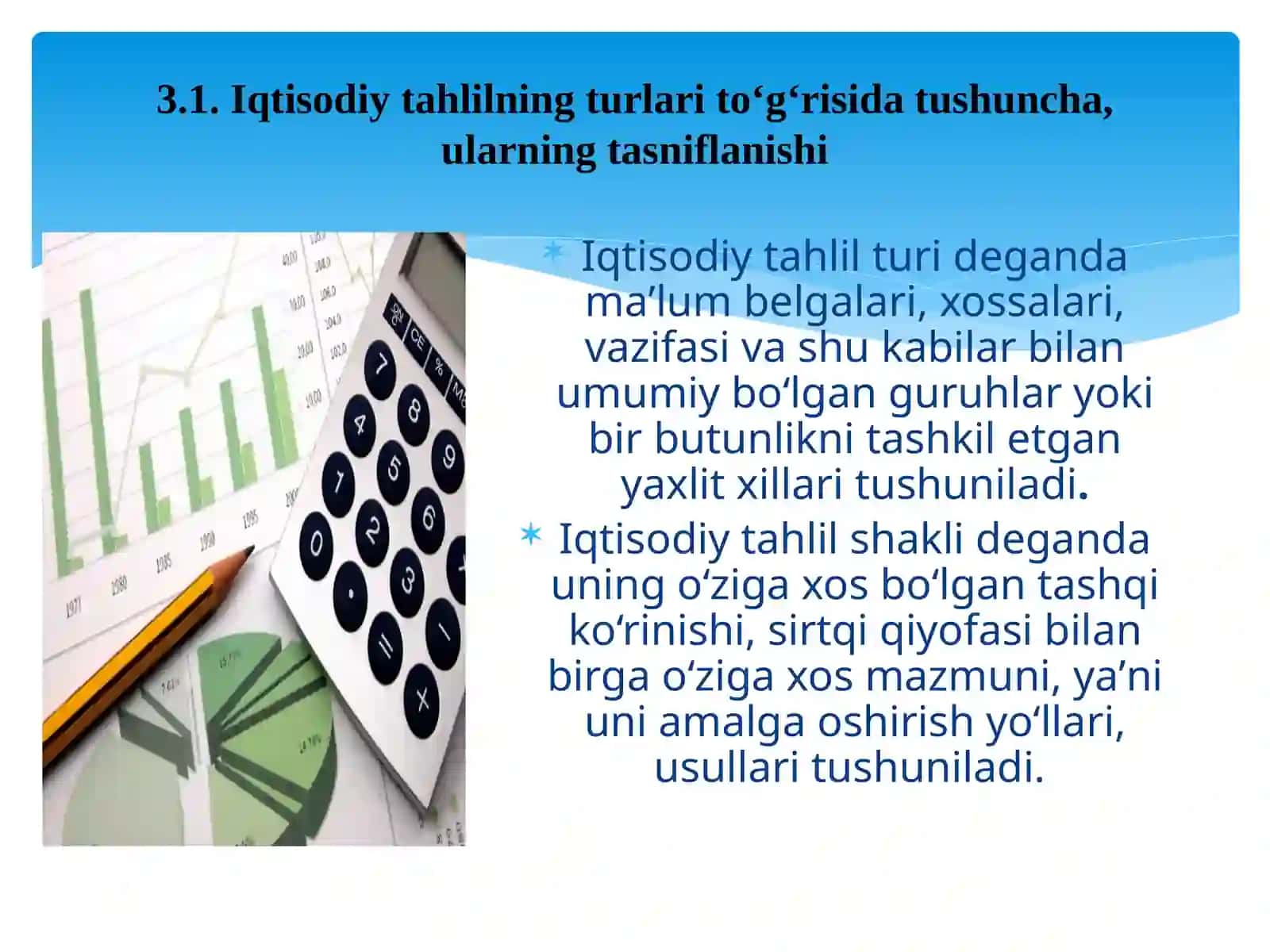 Iqtisodiy tahlilning turkari 2