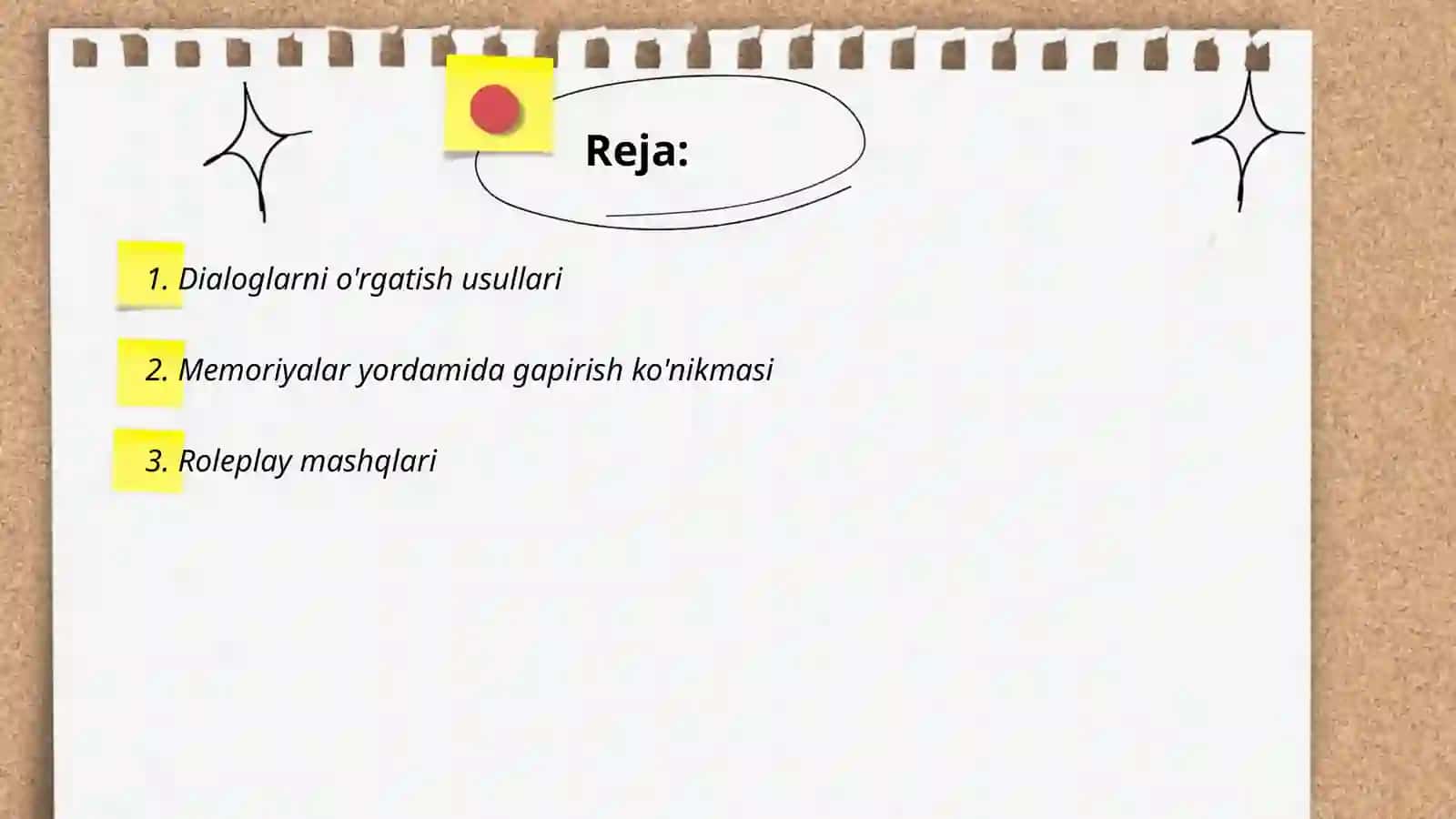 Dialoglarni o'rgatish usullari 2