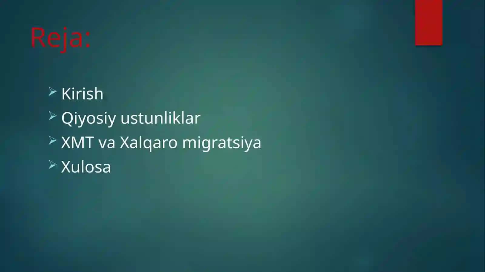 Xalqaro mehnat taqsimoti 2