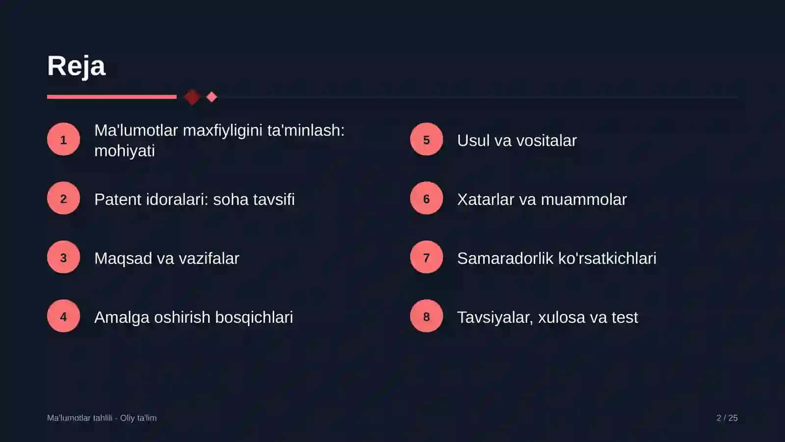 patent idoralarida ma'lumotlar bilan ishlashda maxfiylikni ta'minlash 6189 2