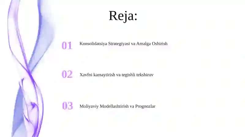 Moliyaviy Modellashtirish va Prognozlar 2
