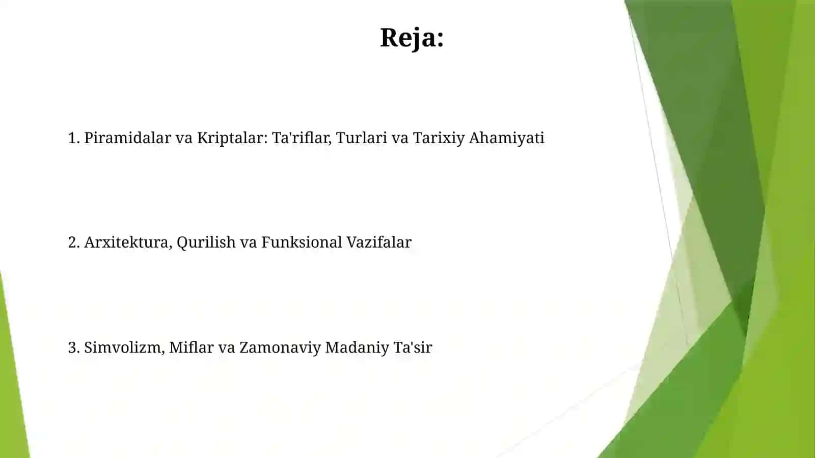 Piramidalar va Kriptalar: Ta'riflar, Turlari va Tarixiy Ahamiyati 2