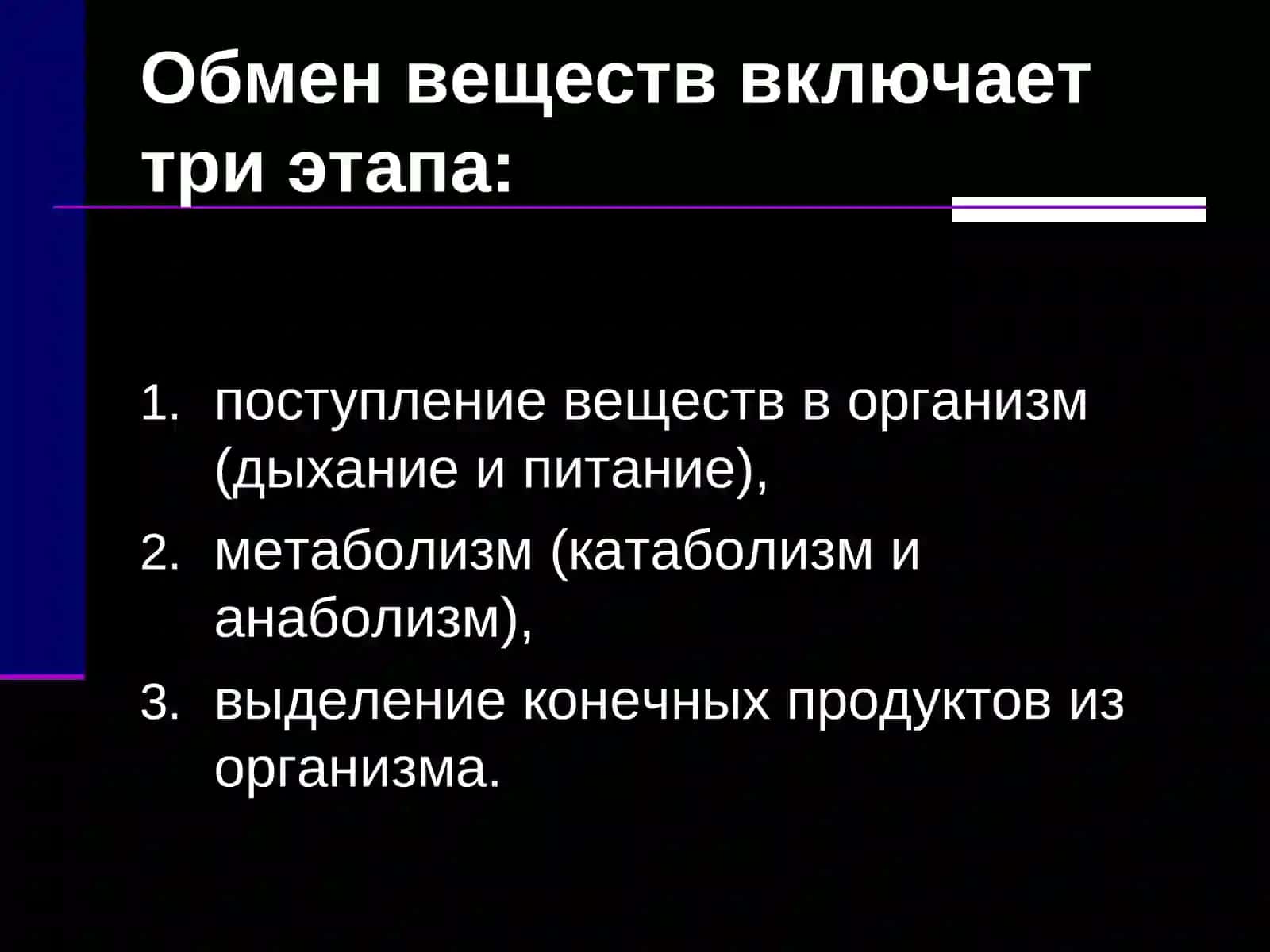 Обмен веществ и энергии. Терморегуляция 2