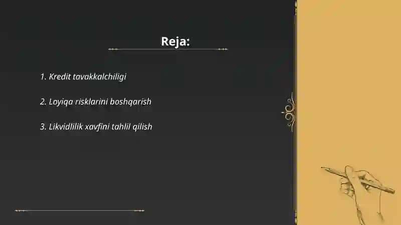 Kredit tavakkalchiligi 2