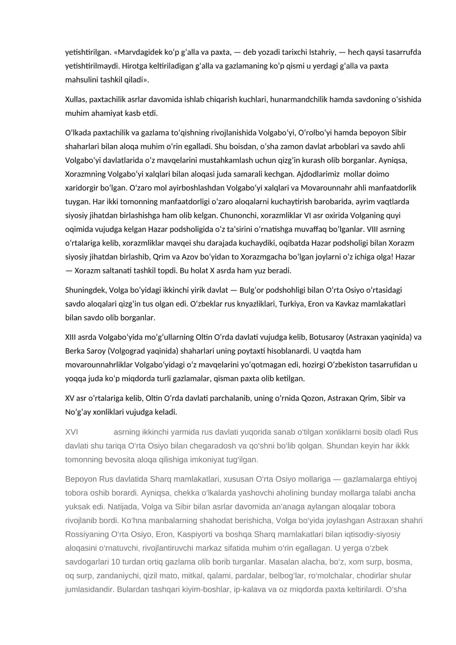 CHORIZM VA PAXTA YAKKAHOKIMLIGI 2