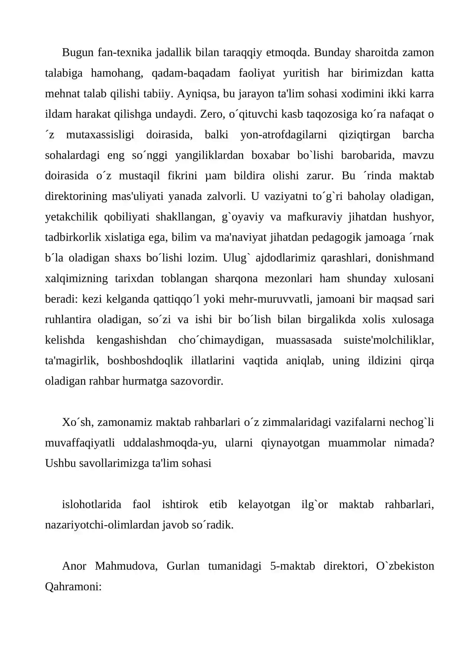 Zamonaviy maktab direktori 2