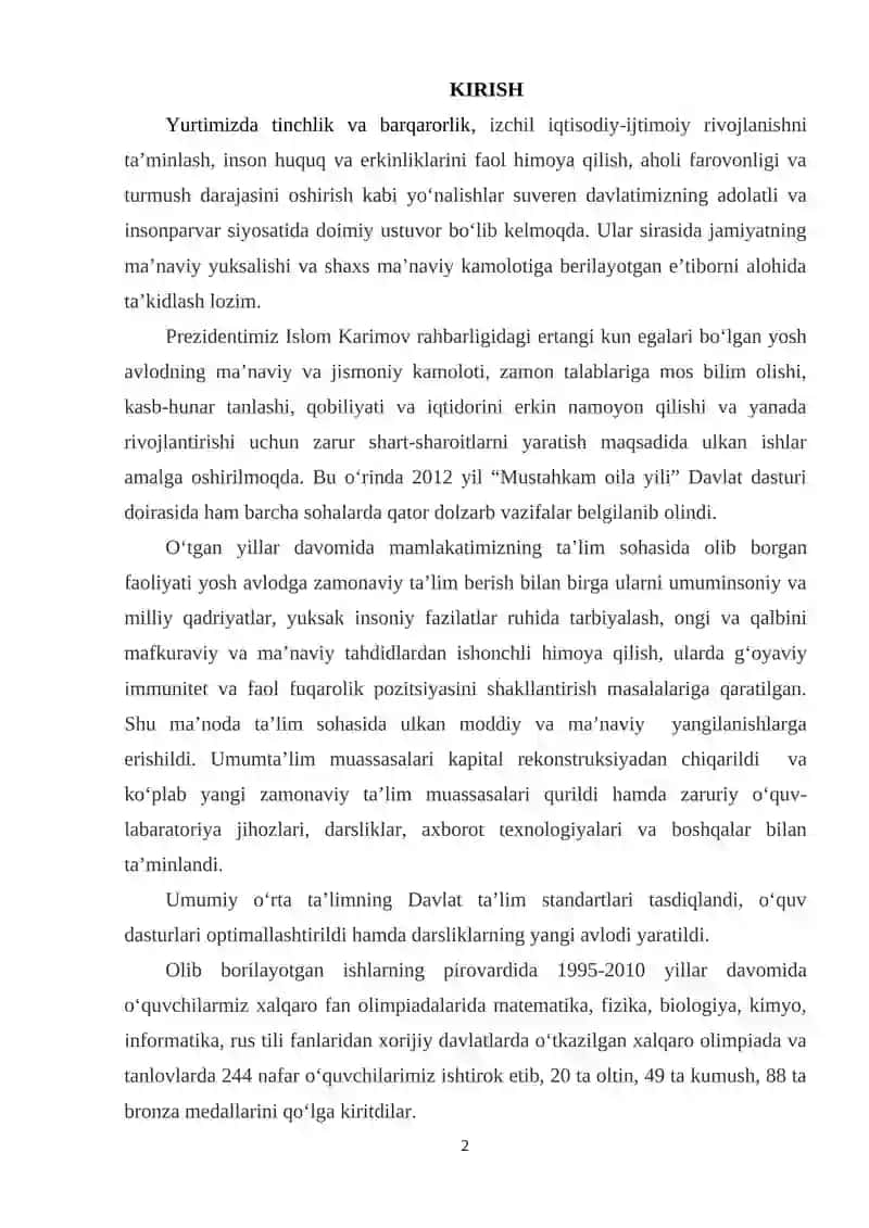MAXSUS IQDIDORLILIK 2