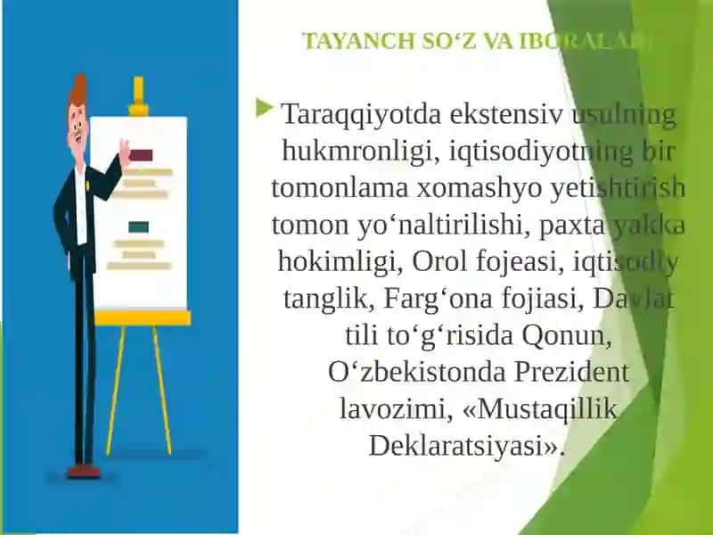 XX asr 80-yillari O'zbekistonda 2