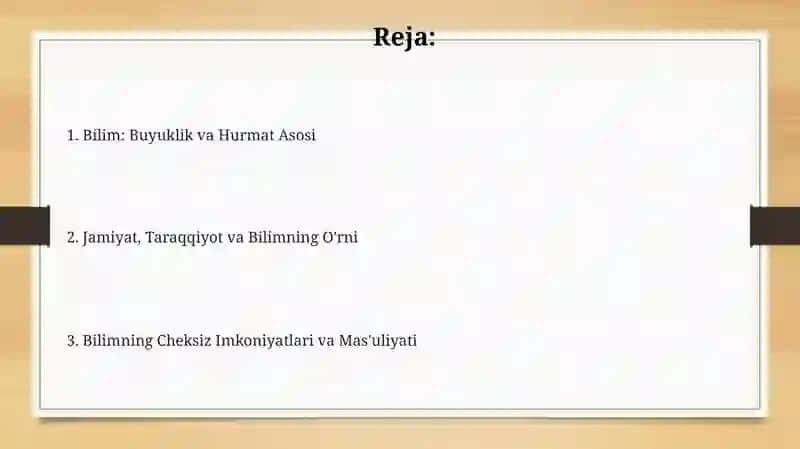 Buyuklarniazizqilgan–bilim 2