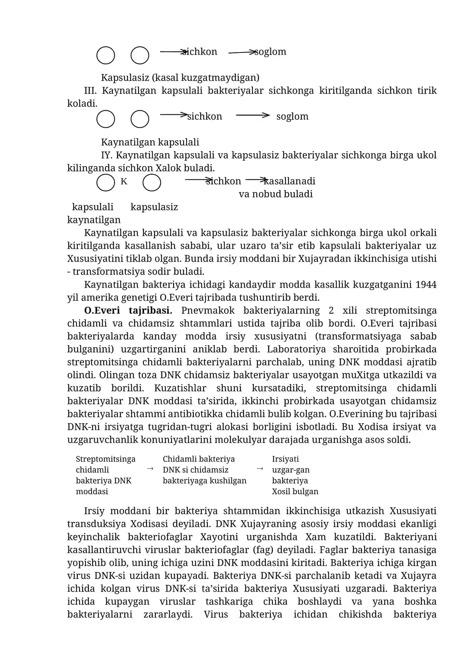 Irsiyatning moddiy tuzilishi 2