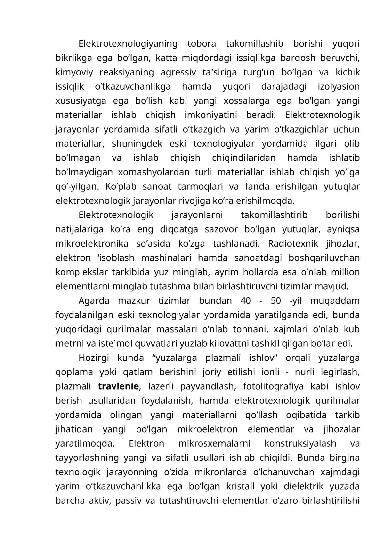 Elektrotexnologiya asoslari 2