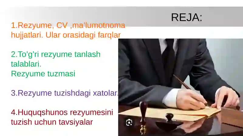 Ta’sirchan rezyumeva boshqa  shaxsiy ma’lumotlar 2