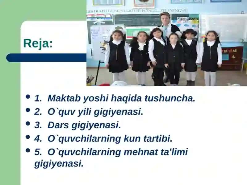 Ta'lim tarbiya gigiyenasi 2