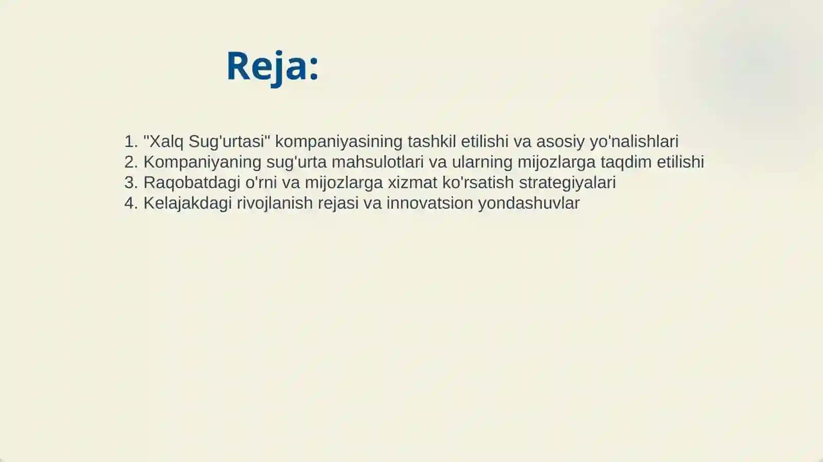 "XALQ SUG'URTASI" KOMPANIYASI 2