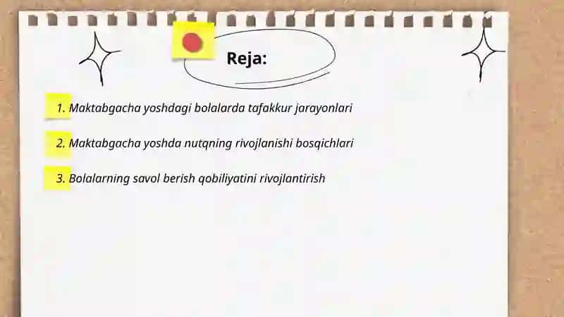 Maktabgacha yosh davrida bilish jarayonlari va nutqning rivojlanishiga xos xususiyatlar 2