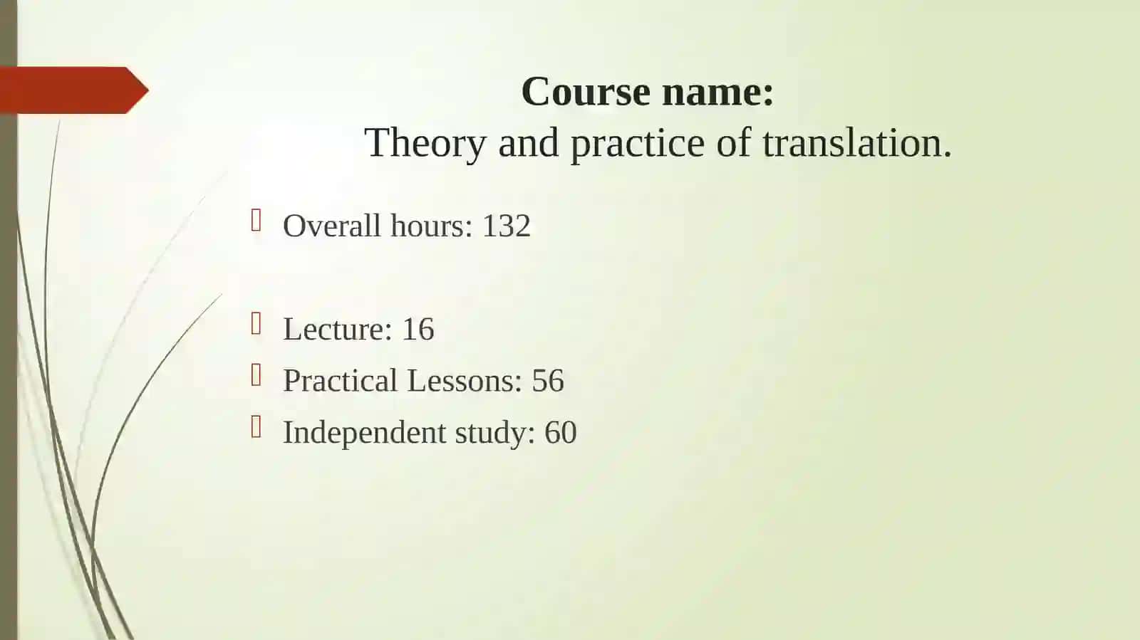 Theory and practice of translation 2