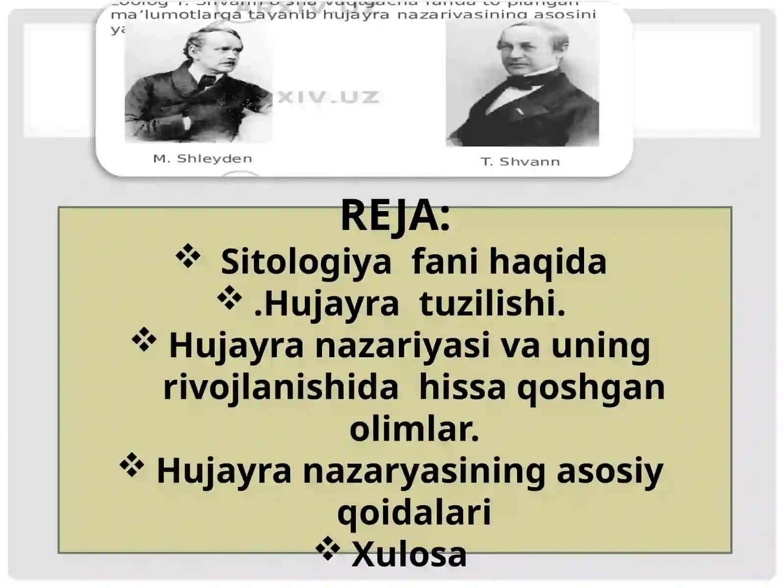 Hujayranio'rganish ta'limi 2