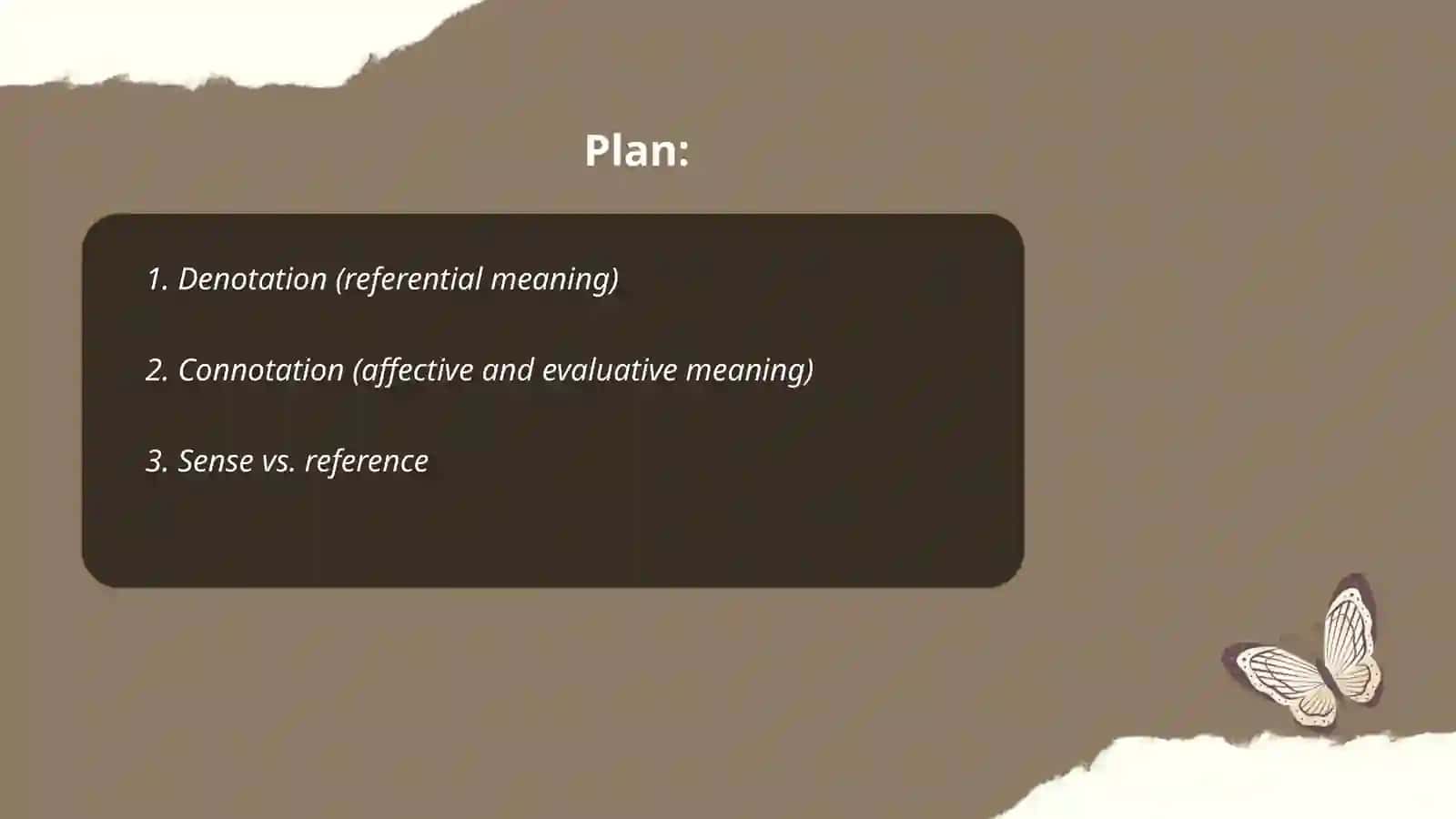 Types and Components of Word Meaning 2