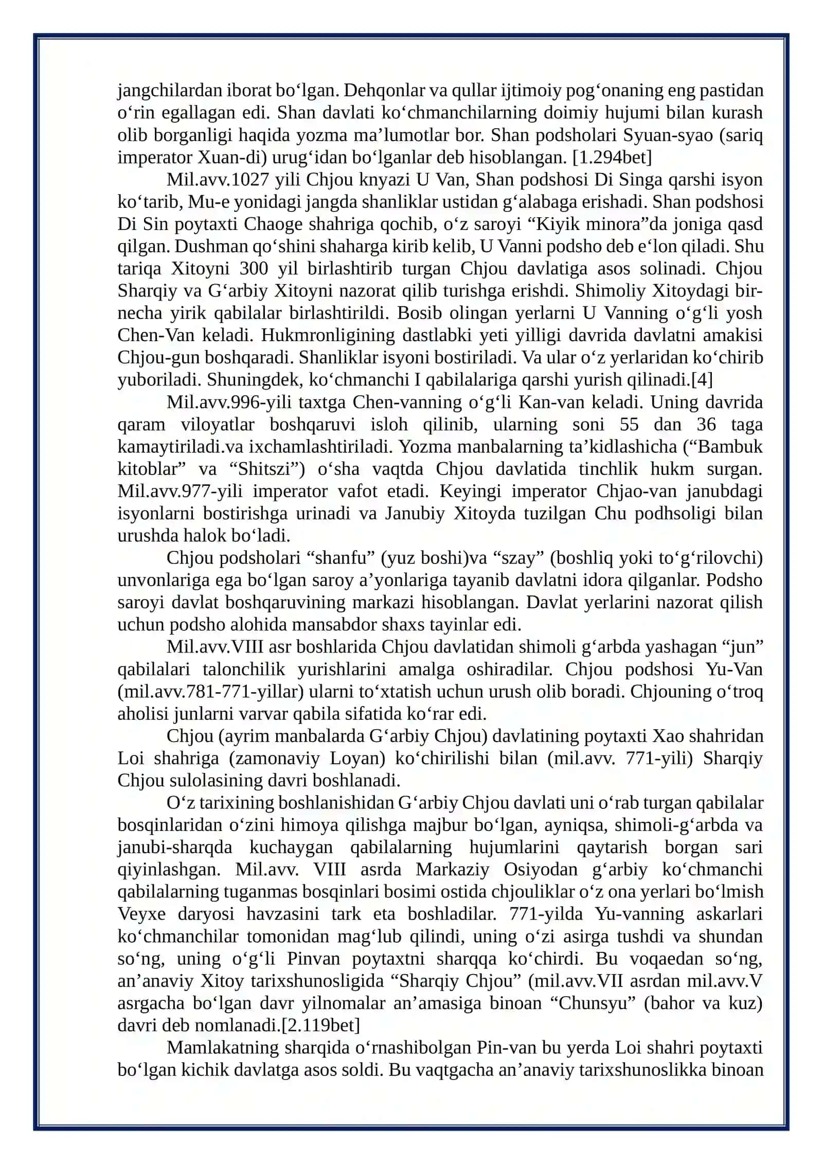 Qadimgi Xitoy sulolalari 2