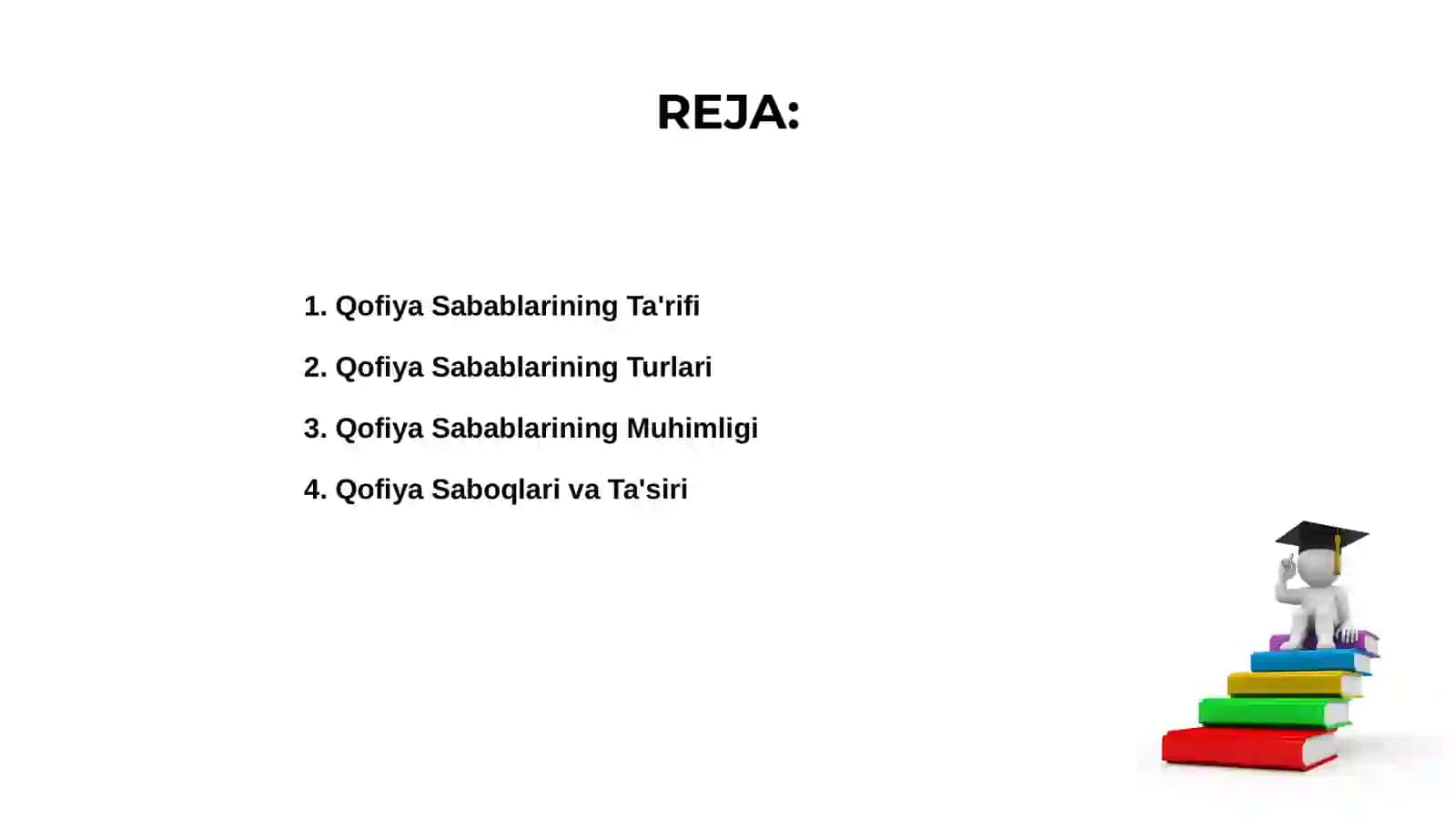 Qofiya saboqlari va unsurlari 2