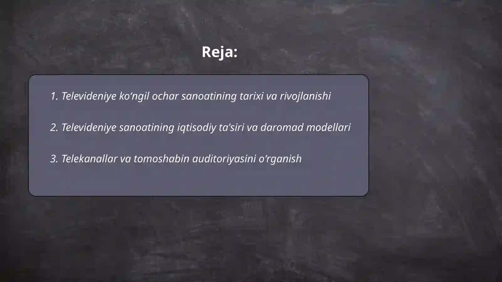 Televideniye koʻngil ochar sanoati 2
