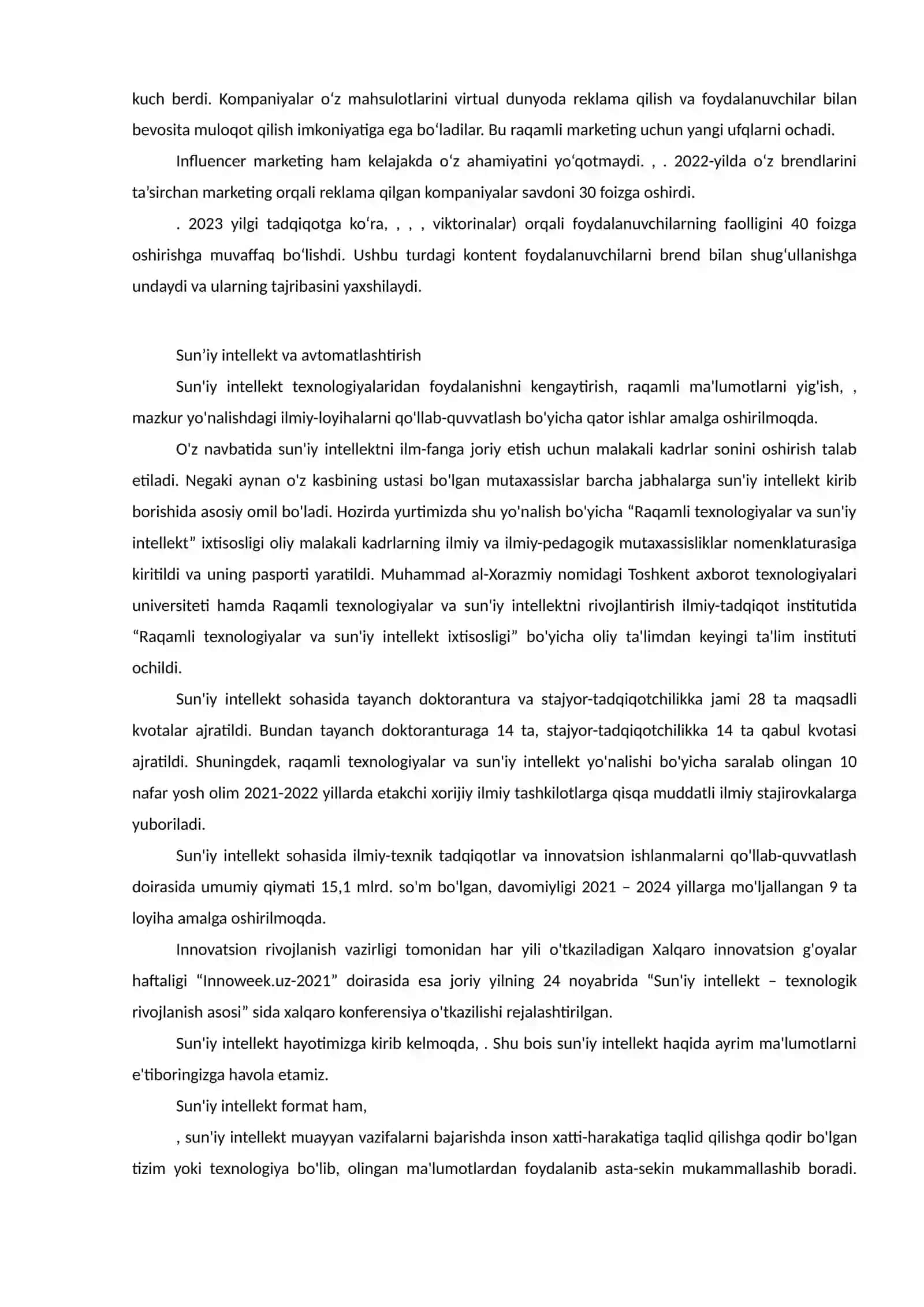 Jahondagi raqamli trendlar 2