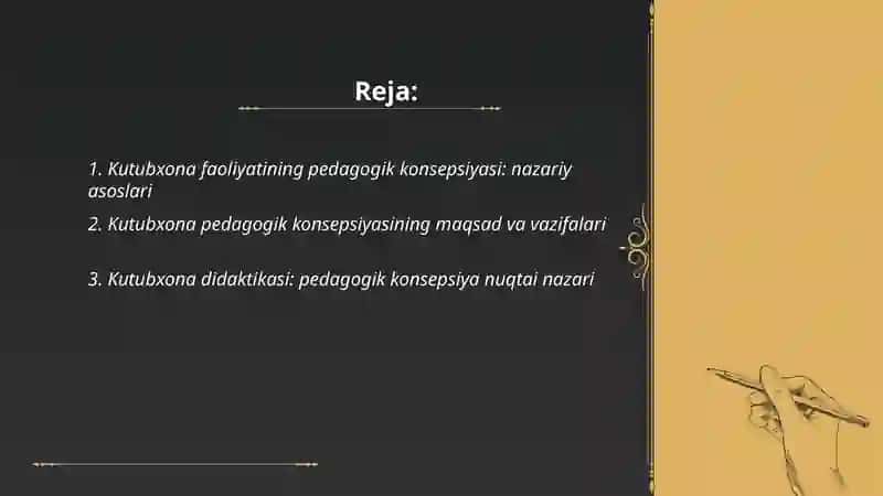 Kutubxona faoliyatining pedagogik konsepsiyasi 2