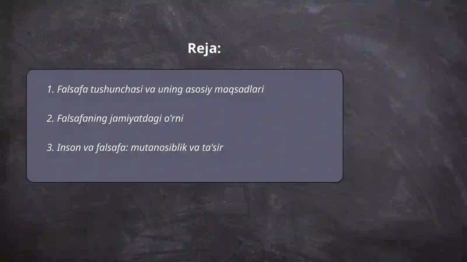 Falsafa va uning jamiyat hayotidagi roli 2
