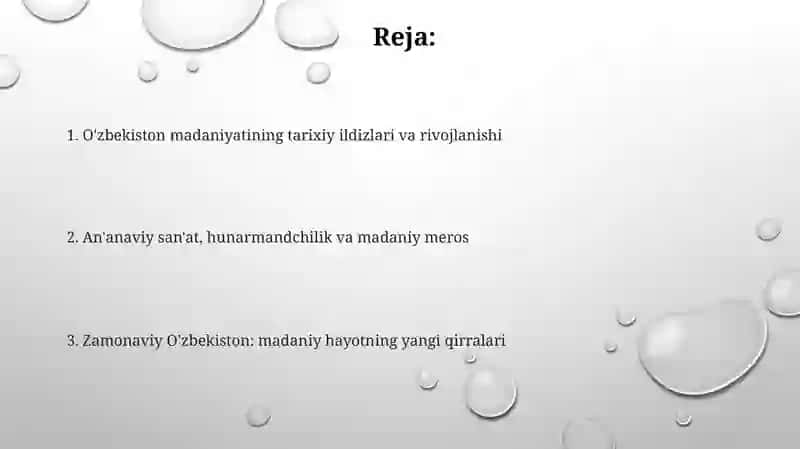 O'zbekistonda madaniy hayot 2