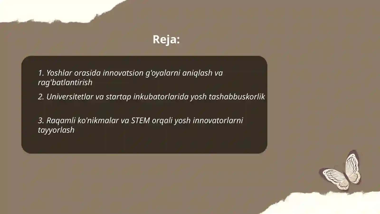 Yoshlar -inovatsion g'oyalar tashabuskori 2