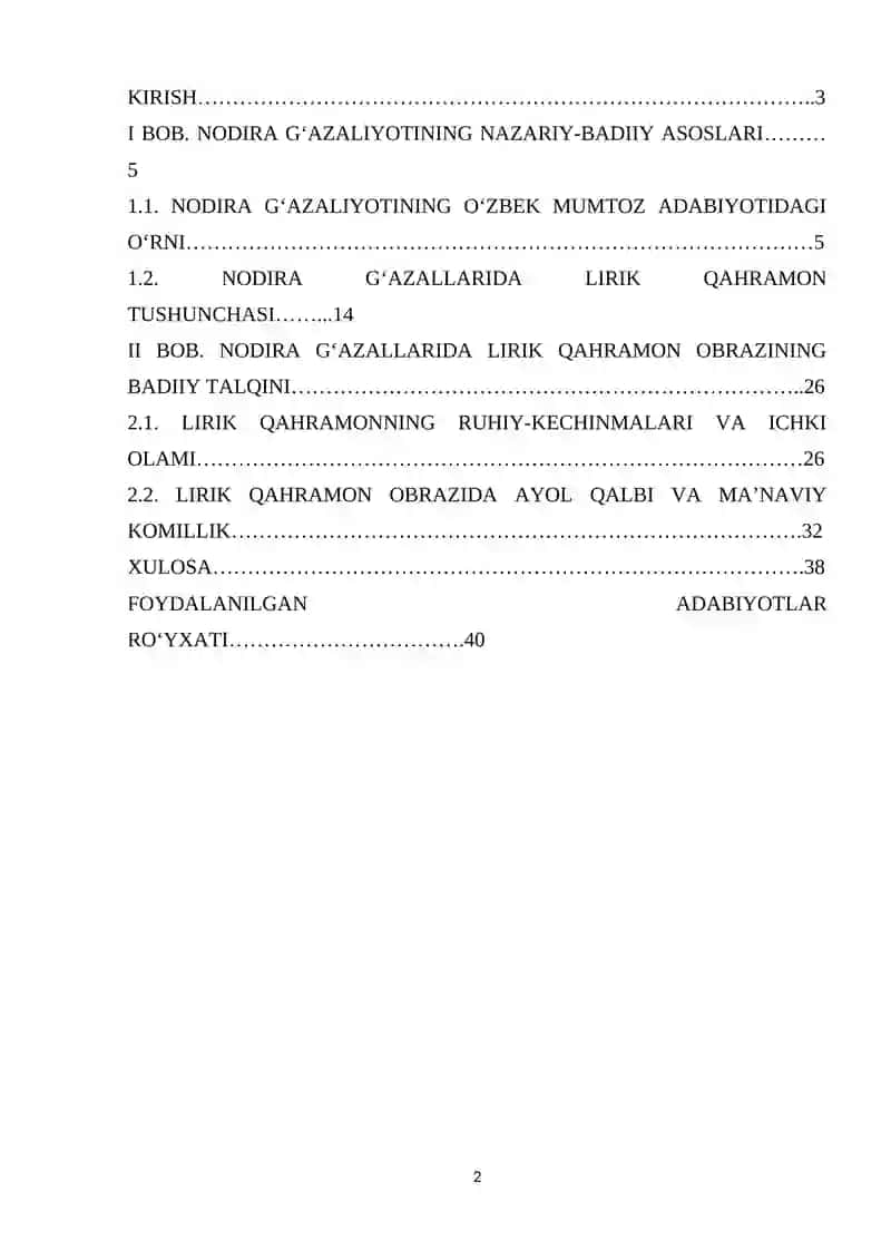 Nodira gʻazaliyotida lirik qahramon obrazi 2