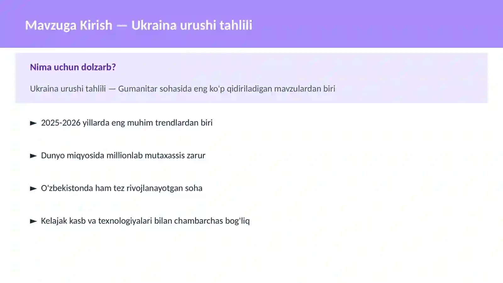 Ukraina urushi tahlili 2