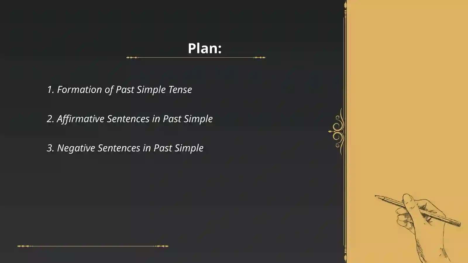 Past simple 2