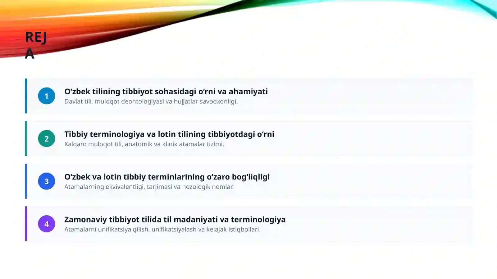O'ZBEK TILI VA TIBBIYOT 2