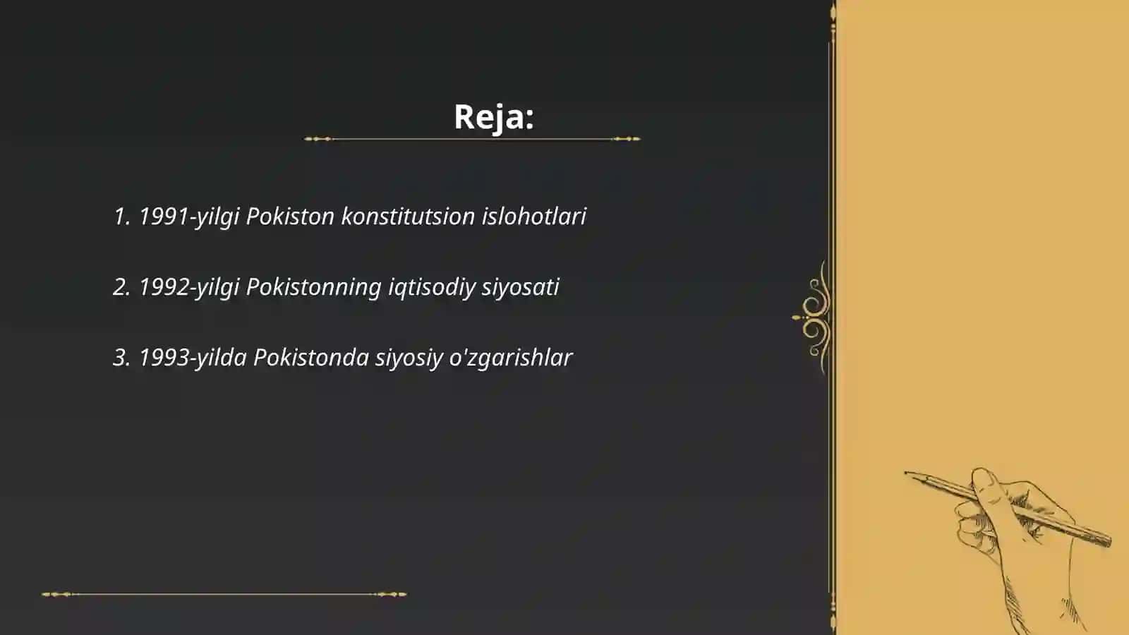 1991-yilgi Pokiston konstitutsion islohotlari 2