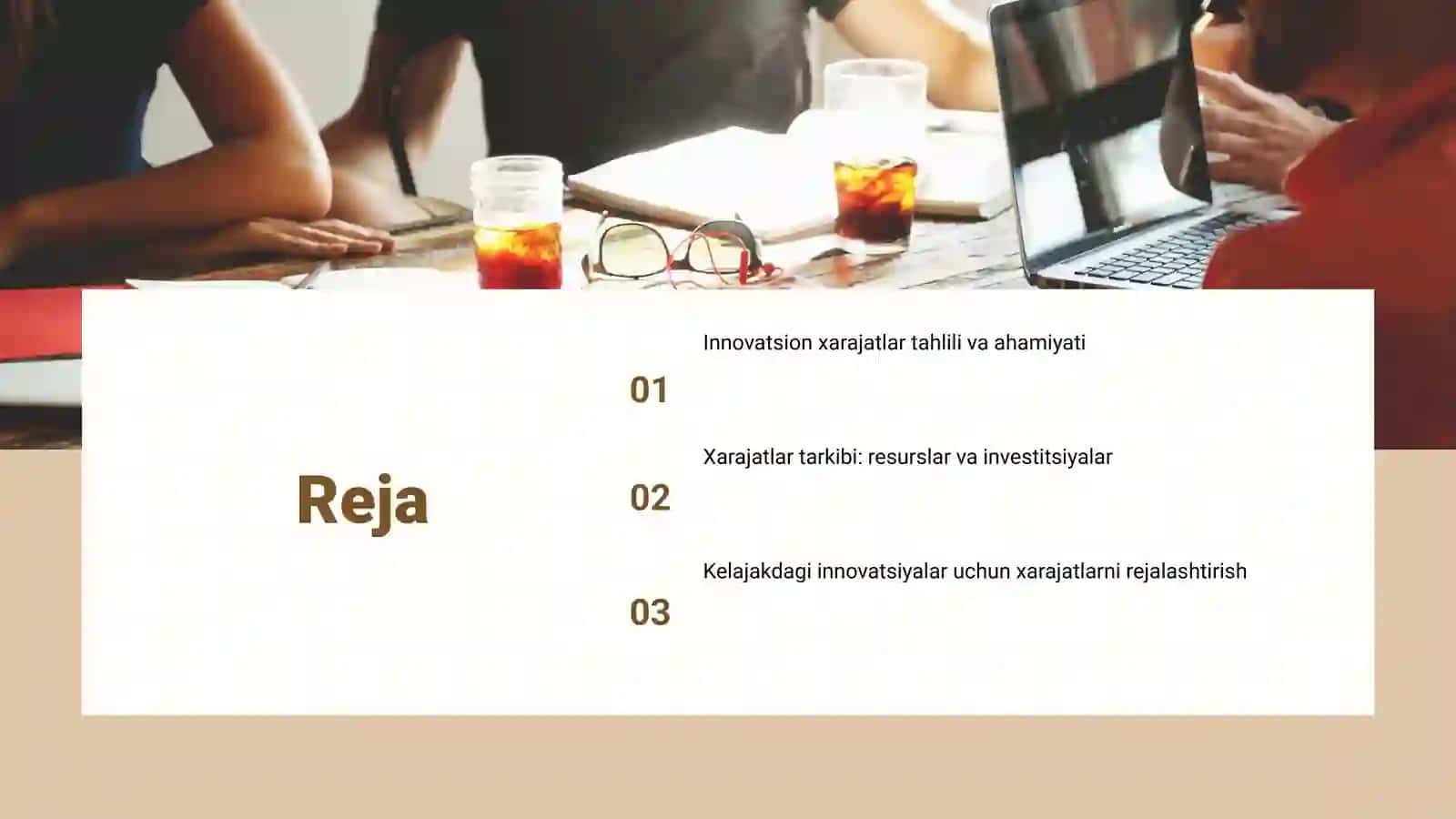 Innovatsion xarajatlarning tarkibi va tuzilmasi 2