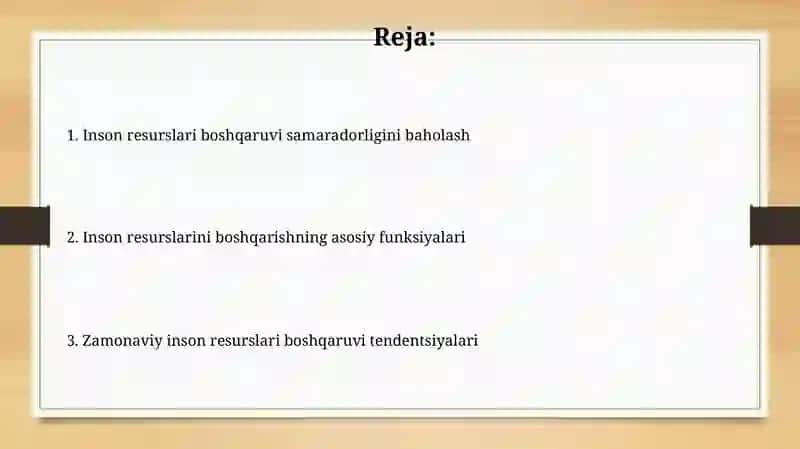Inson resurslarini boshqarish 2