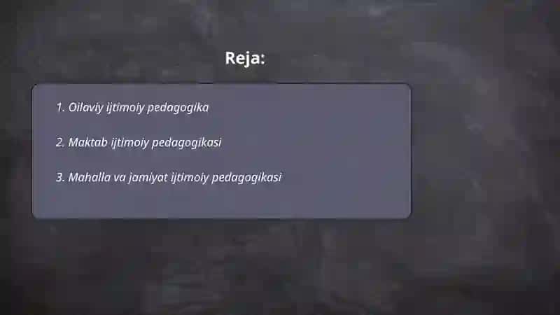 Oilaviy ijtimoiy pedagogika 2