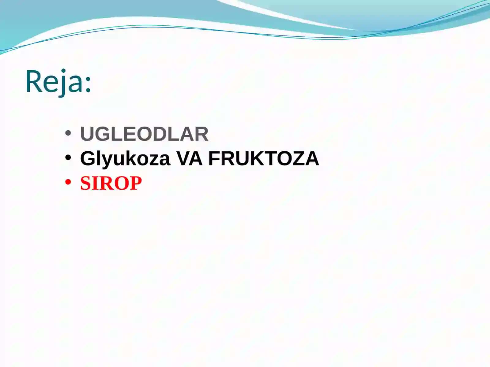 GLUKOZA-FRUKTOZALI SHINNI OLISH 2