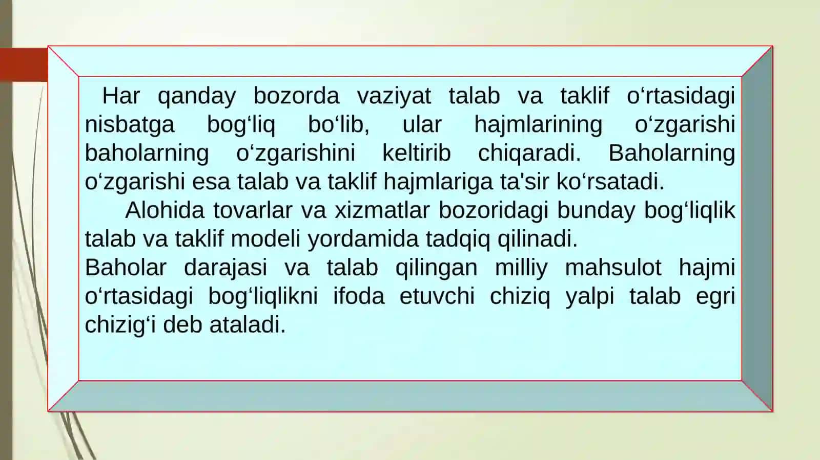 Yalpi talab – yalpi taklif modeli 2