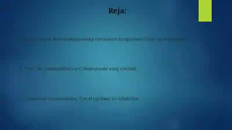 Nutq o'stirish metodikasi 2