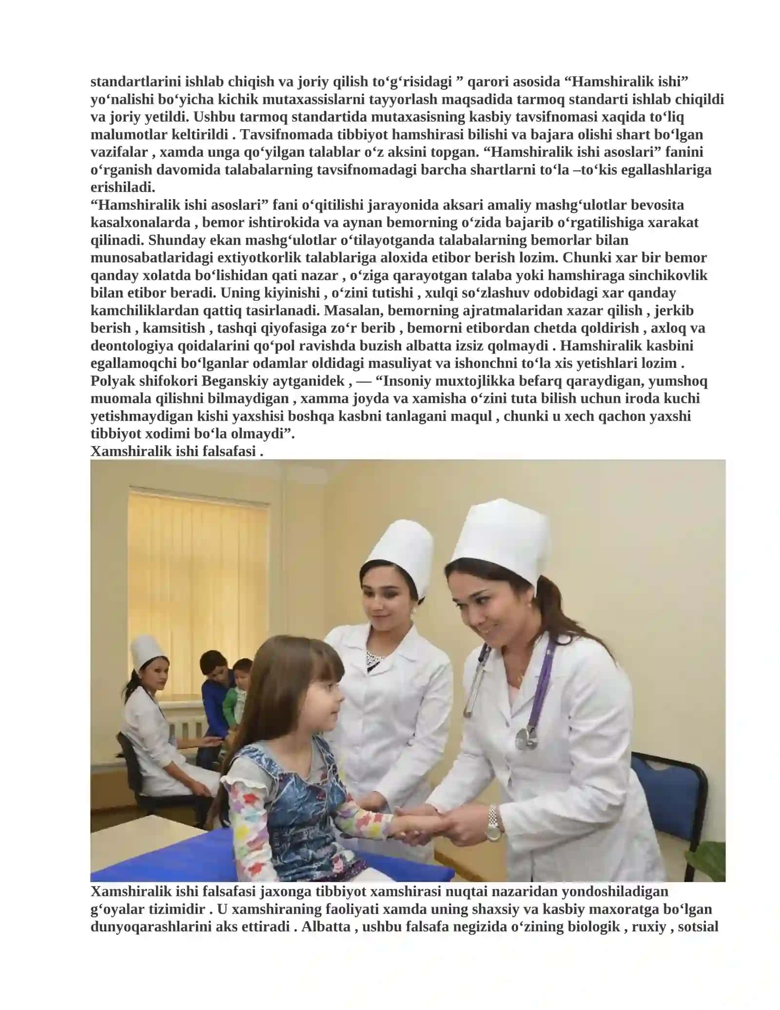 Hamshiralik Ishi Asoslari 2