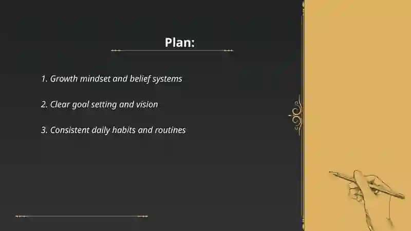 The secrets of succes what makes people Successful? 2