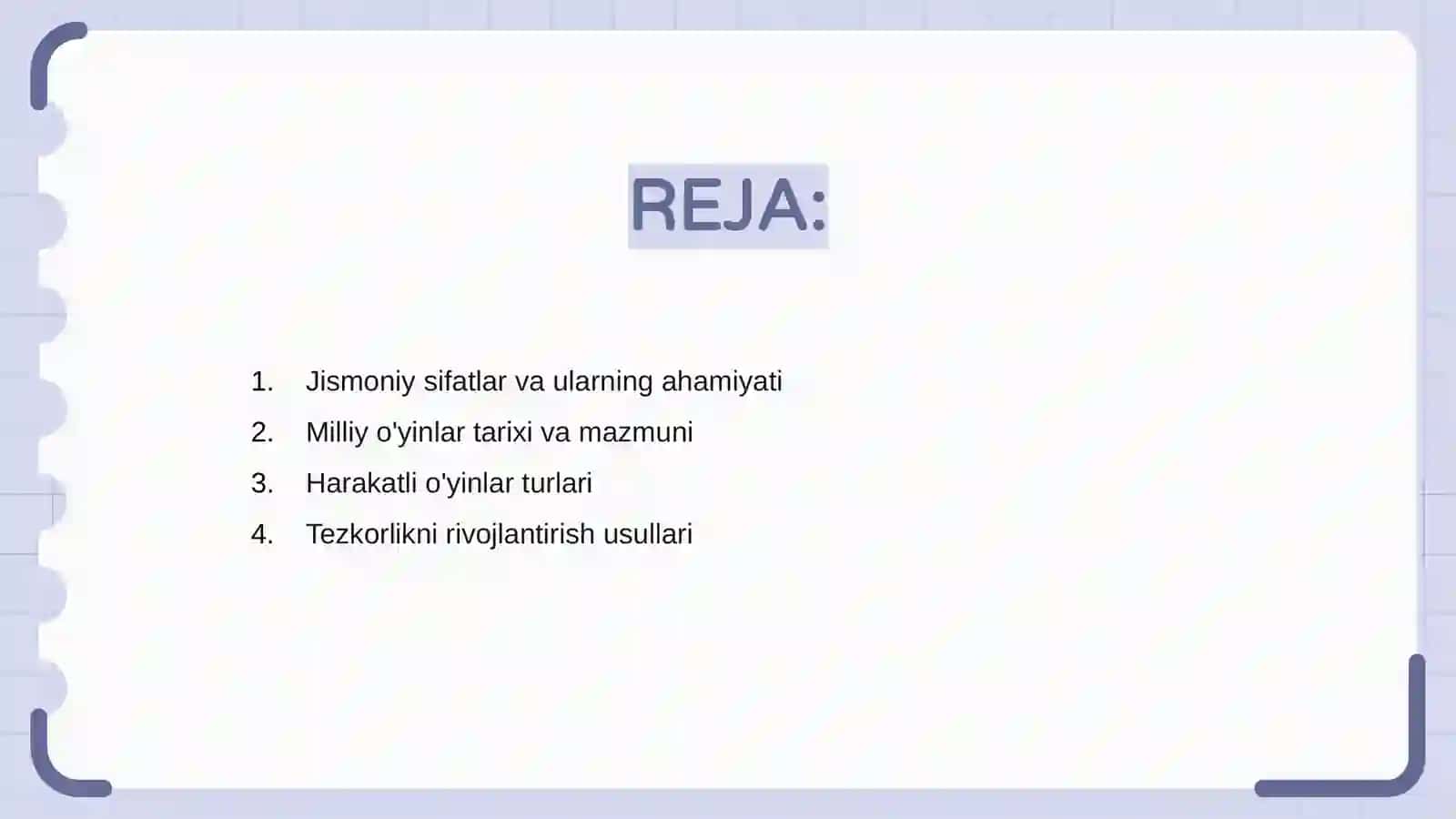 Jismoniy sifatlarni rivojlantiruvchi milliy va harakatli o'yinlarni o'rgatish 2