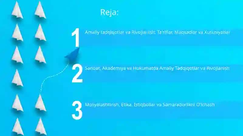 Amaliytadqiqotvaishlabchiqarish 2