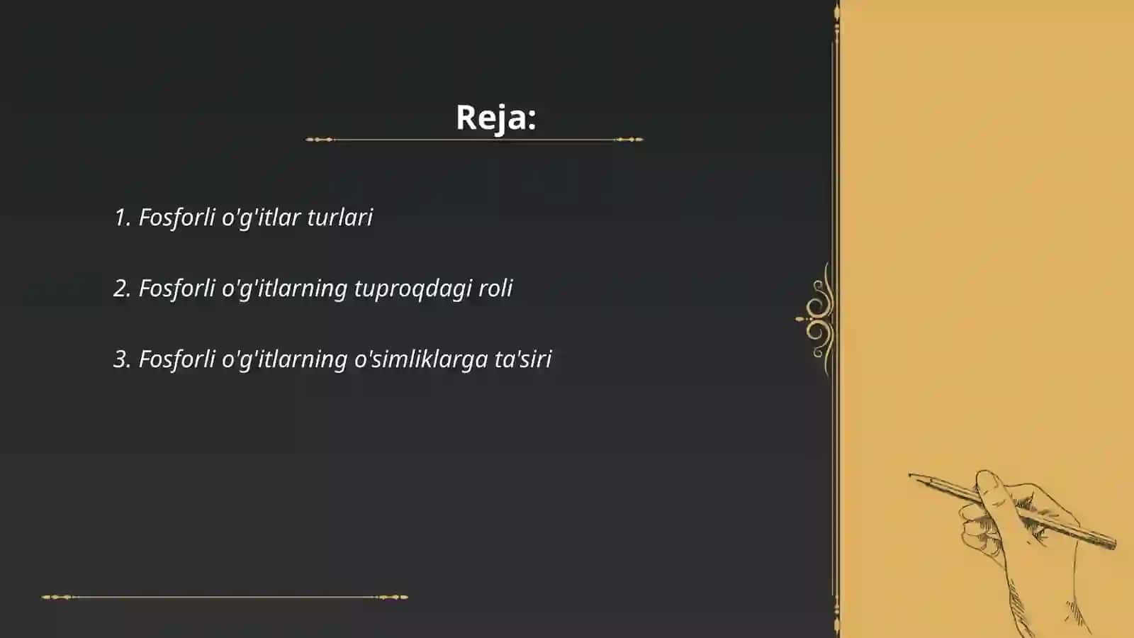 Fosforli o'g'itlar 2