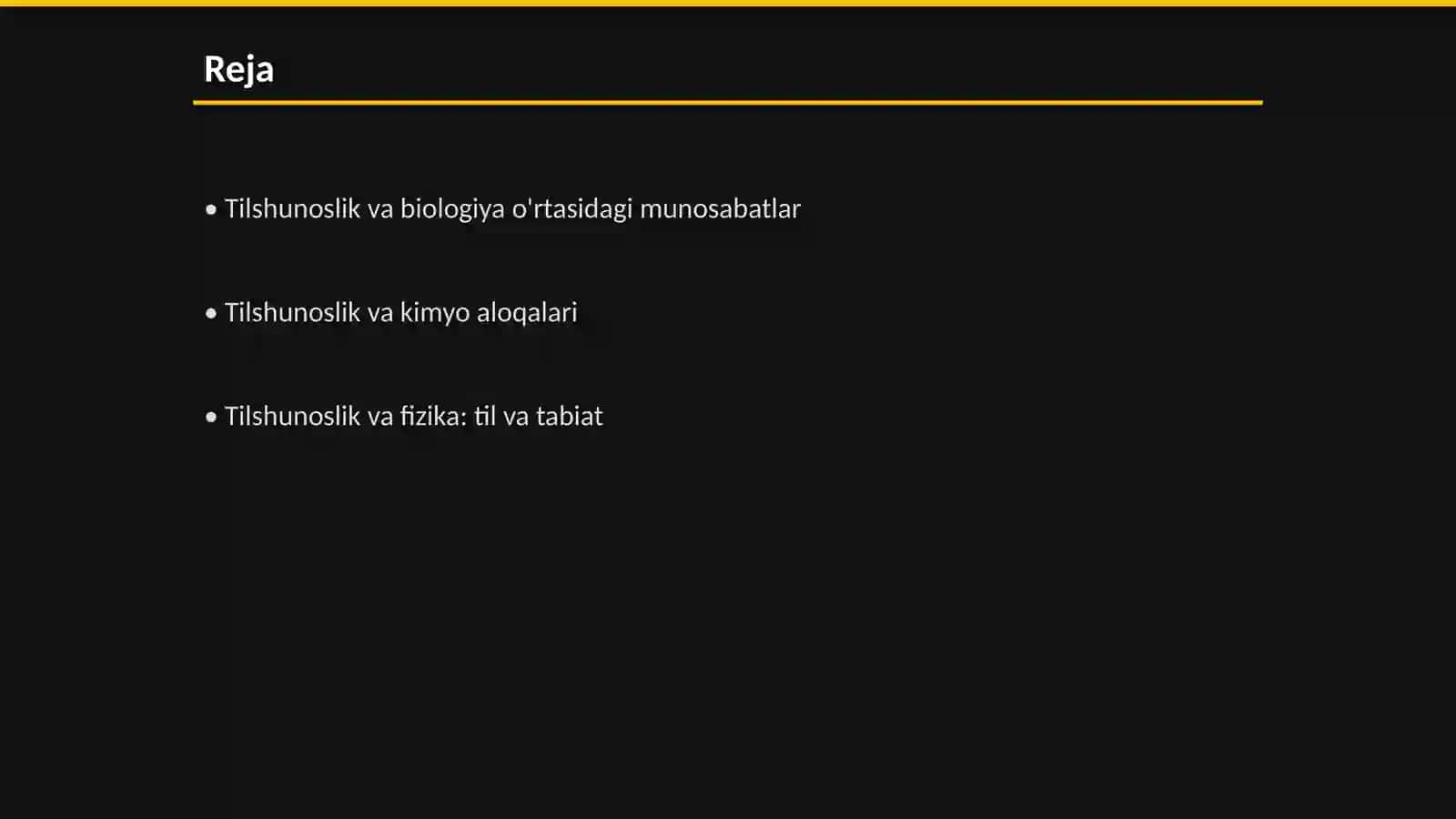 Tilshunoslikning tabiiy fanlar bilan munosabati 2