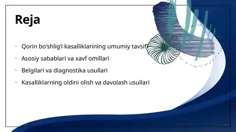 Qorin boʻshligʻi kasalliklari 2